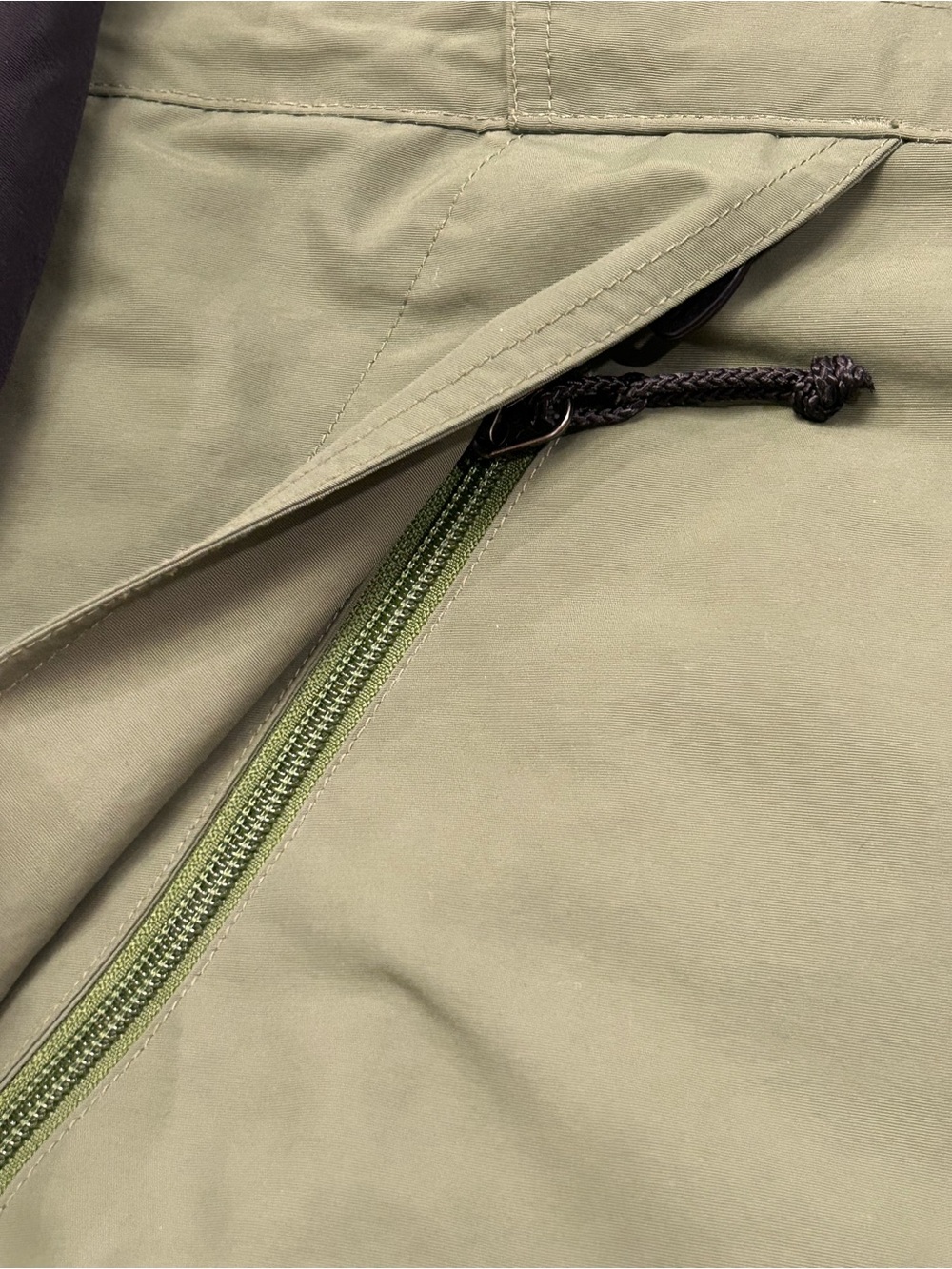 L.L. Bean Gore-Tex Waterproof Insulated Coat Men’s XL Olive Black Vintage Winter - Picture 9 of 15
